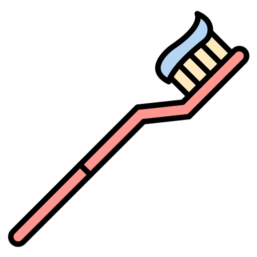 czyszczenie zębów Generic color lineal-color ikona