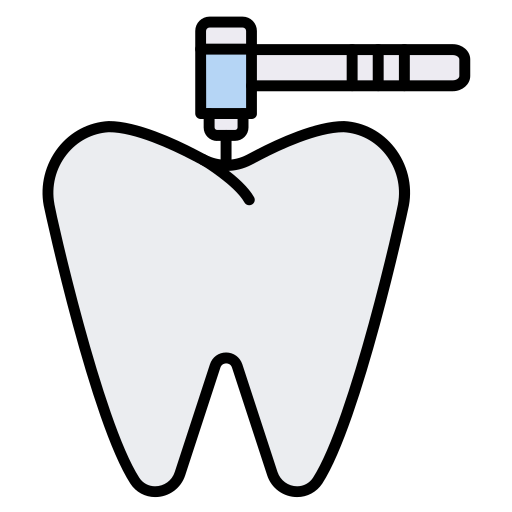 taladro de dientes Generic color lineal-color icono