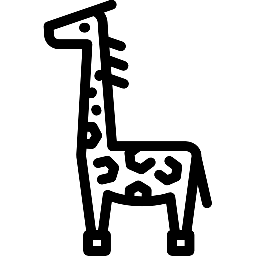 Żyrafa Special Lineal ikona