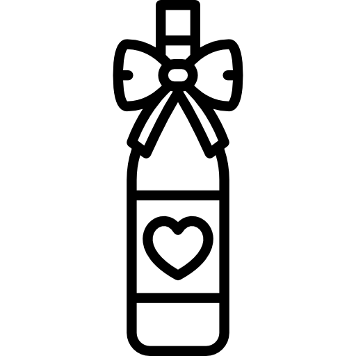Бутылка вина  иконка