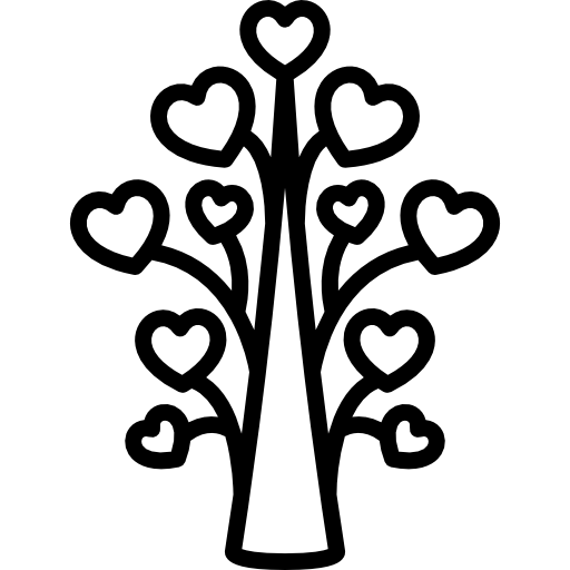 albero dell'amore  icona