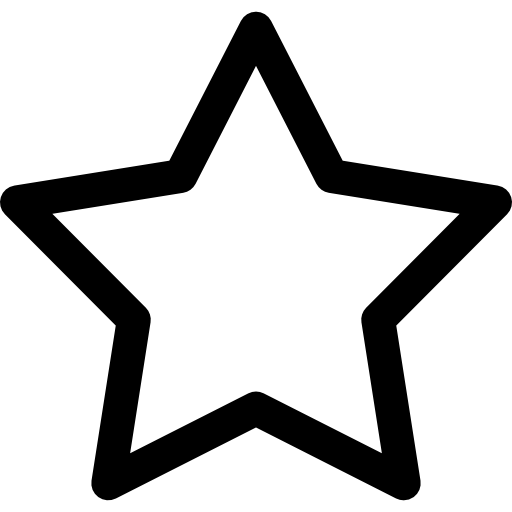 별 Curved Lineal icon