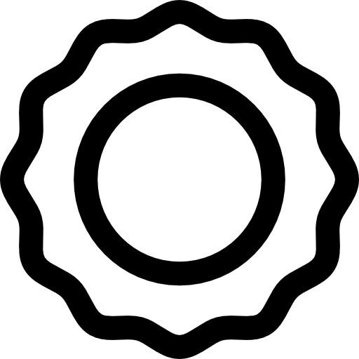 태양 Curved Lineal icon