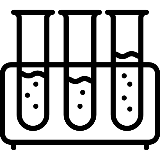Three Test Tubes Special Lineal icon