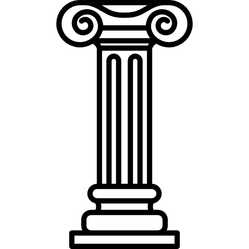 colonna decorativa  icona