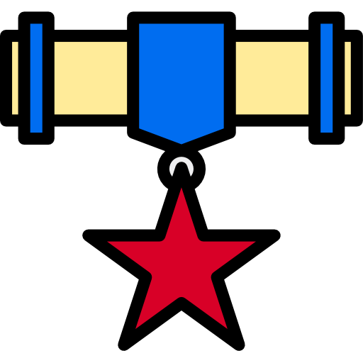 medal Phatplus Lineal Color ikona
