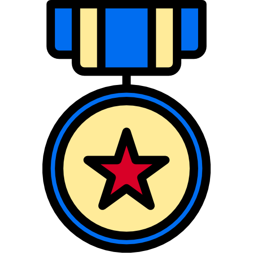 medaglia Phatplus Lineal Color icona