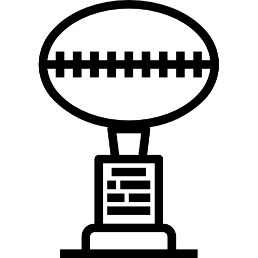 럭비 공 Phatplus Lineal icon