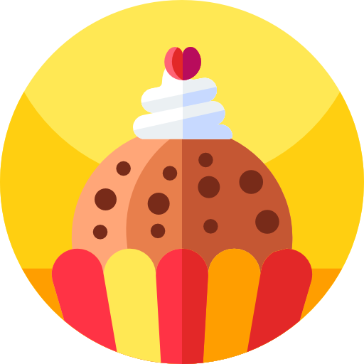 muffin Detailed Flat Circular Flat icon