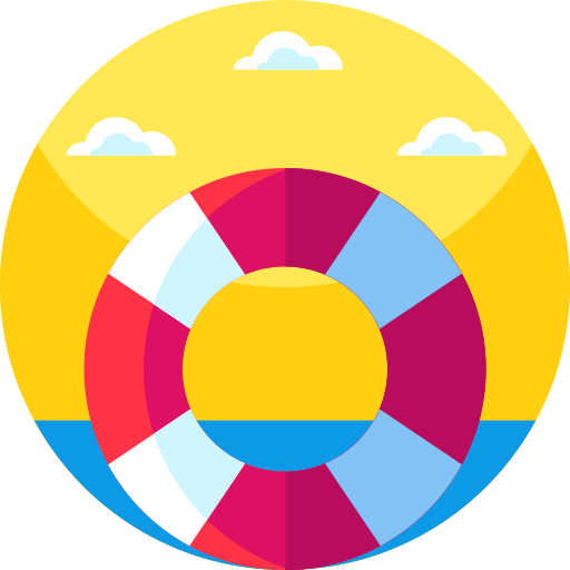 ratownik Detailed Flat Circular Flat ikona