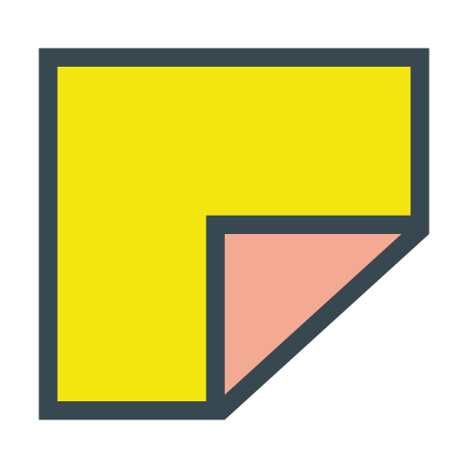 ノート Generic color lineal-color icon