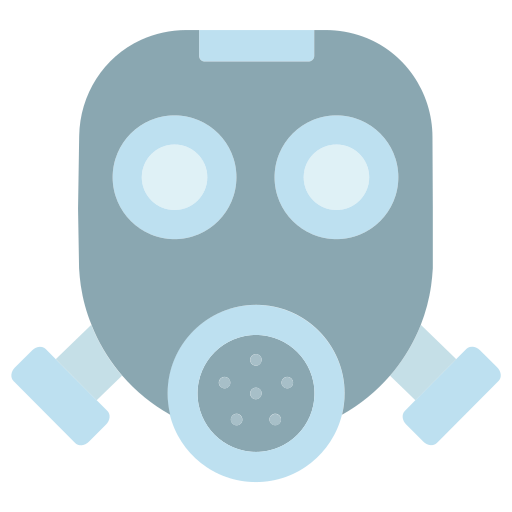 maska gazowa Generic color fill ikona
