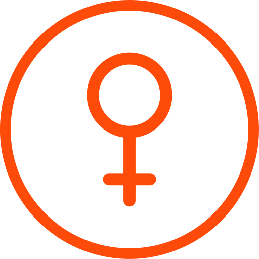 femmina Generic color outline icona