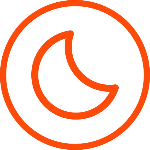 Moon Generic color outline icon