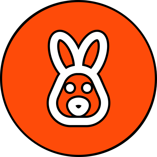 Rabbit Generic color lineal-color icon