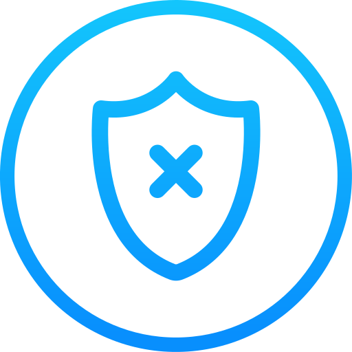 Shield badge Generic gradient outline icon