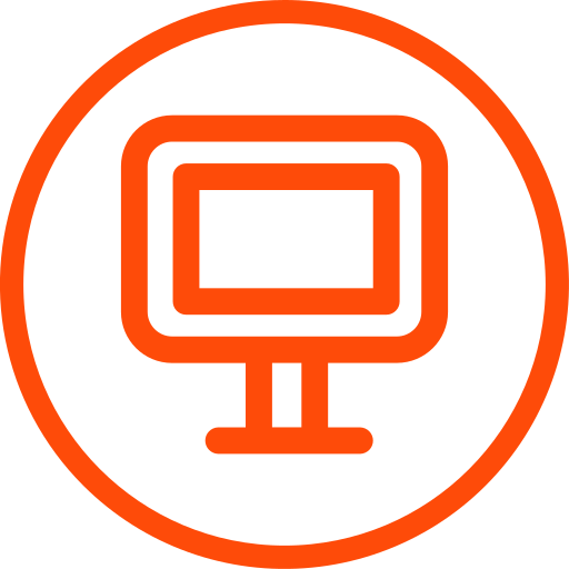 monitor Generic color outline icono