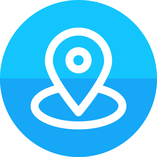 Location Generic color fill icon