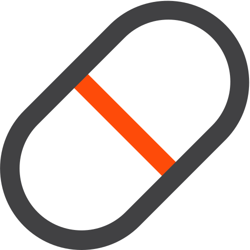 Pill Generic color outline icon