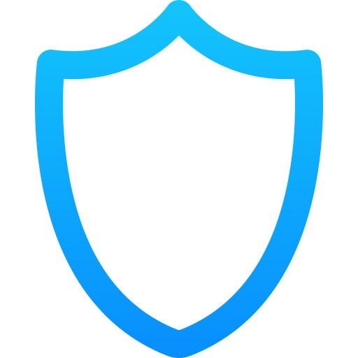 Shield Generic gradient outline icon