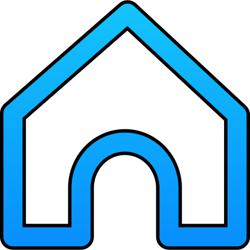casa Generic gradient lineal-color icona