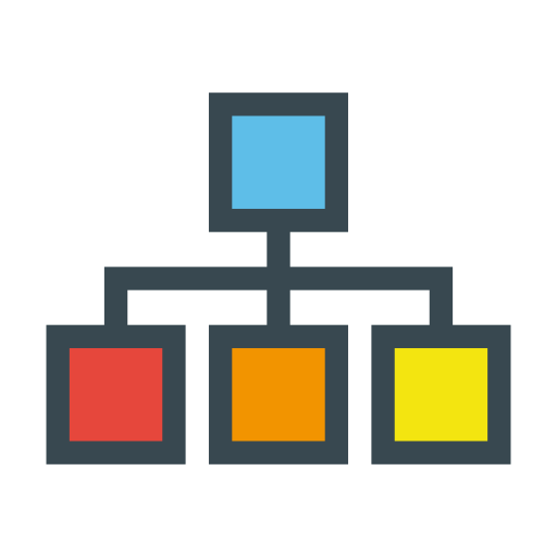 kwadraty Generic color lineal-color ikona