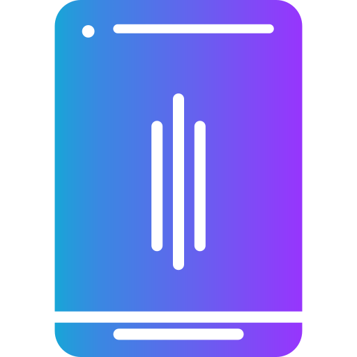smartphone Generic gradient fill Icône