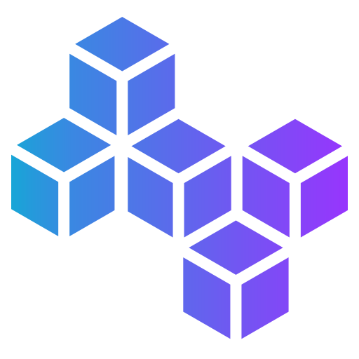 Blockchain Generic gradient fill icon