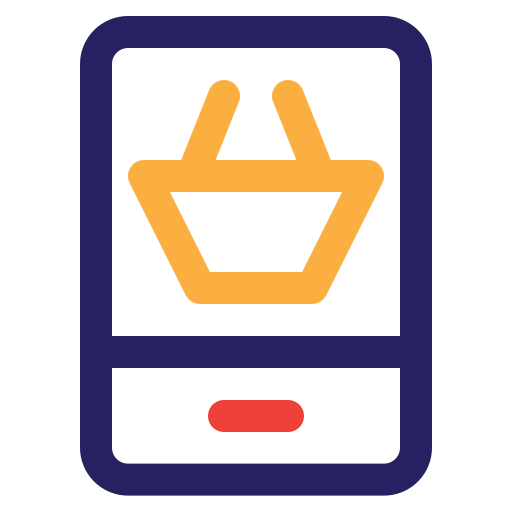 tienda online Generic color outline icono
