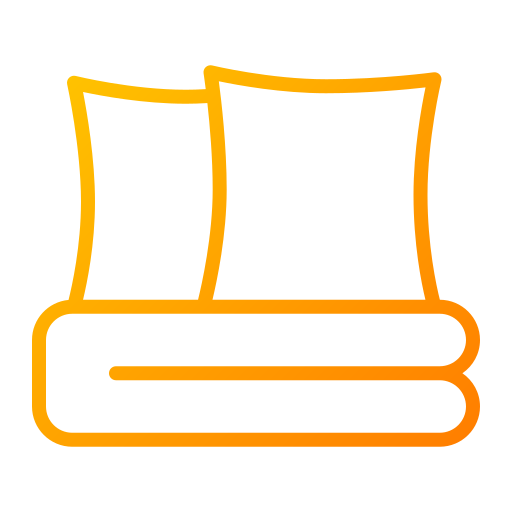 biancheria da letto Generic gradient outline icona