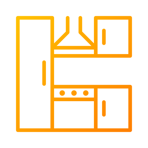 キッチン家具 Generic gradient outline icon