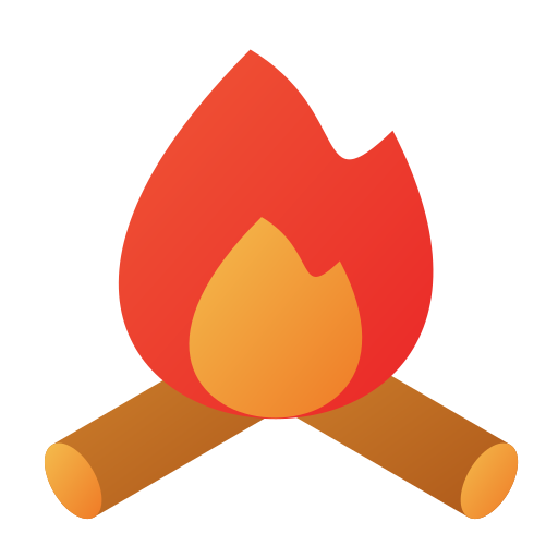 lagerfeuer Generic gradient fill icon