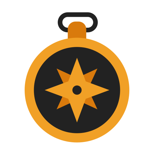 Compass Generic color fill icon