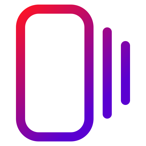 schuif Generic gradient outline icoon
