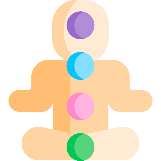 Chakras Kawaii Flat icon