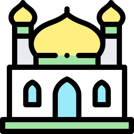 사원 Detailed Rounded Lineal color icon