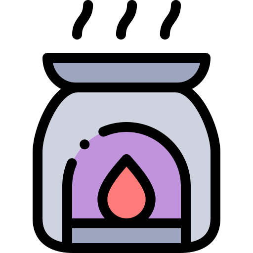 향 Detailed Rounded Lineal color icon