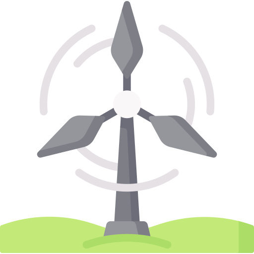 turbina eolica Special Flat icona