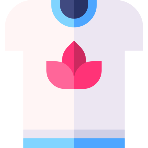 maglietta Basic Straight Flat icona