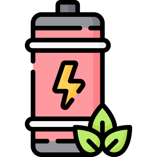 ekologiczna bateria Special Lineal color ikona