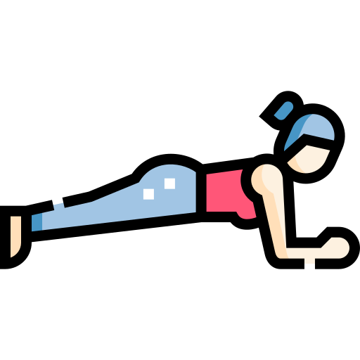 postura de yoga Detailed Straight Lineal color icono