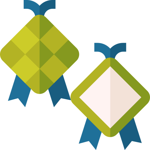 ketupat Basic Straight Flat icon