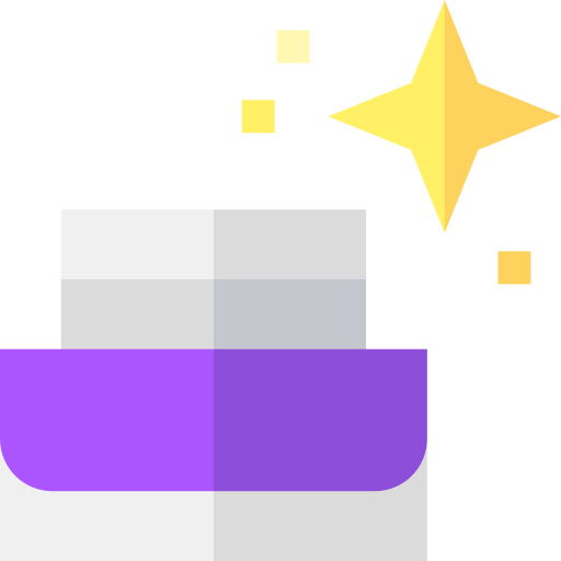 キラキラ Basic Straight Flat icon