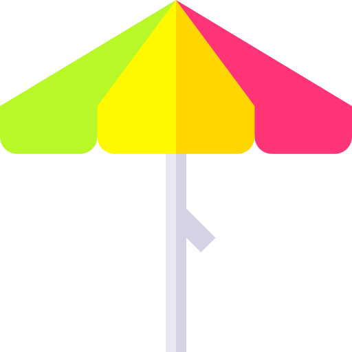 Parasol Basic Straight Flat icon