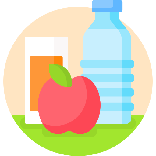 Healthy nutrition Detailed Flat Circular Flat icon