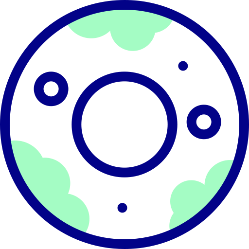 Спасательный круг Detailed Mixed Lineal color иконка