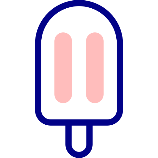 eis am stiel Detailed Mixed Lineal color icon