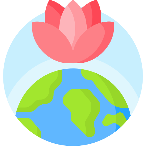 dia internacional del yoga Detailed Flat Circular Flat icono