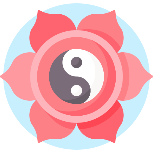 yin yang Detailed Flat Circular Flat icoon