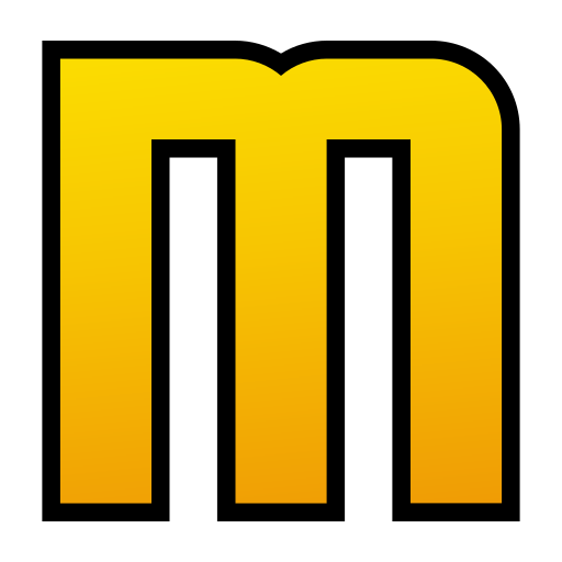Letter m Generic gradient lineal-color icon